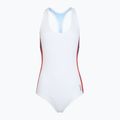 Moteriškas vientisas maudymosi kostiumėlis Speedo Jetstream Boyleg bright white