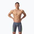 Vyriški plaukimo šortai Speedo Fastskin LZR Intent 2.0 Jammer pilka lead/acadia mėlyna/hiper geltona