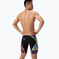 Vyrų plaukimo šortai Speedo Fastskin LZR Intent 2.0 Jammer black/molten blur/hyper yellow 3
