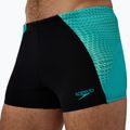 Vyriškos plaukimo trumpikės Speedo Endurance+ MAX Splice Aquashort juoda/turkio spalvos gem 5