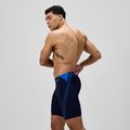 Vyriški plaukimo kamšikliai Speedo Hyper Boom Splice pilka lead/neon koralas 4