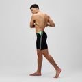 Vyriški plaukimo kamšikliai Speedo Hyper Boom Splice juoda/žalia alfalfa 2