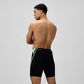 Vyriški plaukimo kamšikliai Speedo Hyper Boom Splice juoda/žalia alfalfa 3