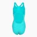 Moteriškas vientisas maudymosi kostiumėlis Speedo Eco Endurance+ Printed Medalist turquoise gem 2