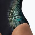 Moteriškas vientisas plaukimo kostiumas Speedo Digital Printed Medalist turquoise gem 6