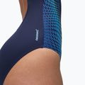 Moteriškas vientisas plaukimo kostiumas Speedo Digital Printed Medalist lagūnos mėlynas 7