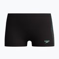 Vaikiškos plaukimo trumpikės Speedo Plastisol Placement Aquashort black/alfalfa green