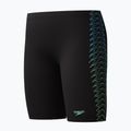 Vaikiški plaukimo šortai Speedo Plastisol Placement Jammer black/alfalfa green 3