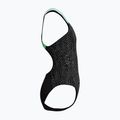 Vaikiškas vientisas maudymosi kostiumėlis Speedo Allover Pwerbackback black/alfalfa green 4