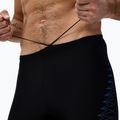 Vyriški plaukimo šortai Speedo Medley Logo Jammer juoda/neoninė koralų spalva 5