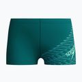 Vaikiškos plaukimo trumpikės Speedo Medley Logo Aquashort deep emerald/alfalfa green