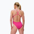 Moteriškas vientisas maudymosi kostiumėlis Speedo FL Solid V-Back flare pink 2