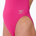 Moteriškas vientisas maudymosi kostiumėlis Speedo FL Solid V-Back flare pink 5