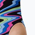 Moteriškas vientisas maudymosi kostiumėlis Speedo FL Printed Leaderback ripple melody/lagoon blue 6