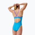 Moteriškas vientisas maudymosi kostiumėlis Speedo FL Solid Flyback 2.0 picton blue/indigo glow 2