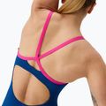 Moteriškas vientisas maudymosi kostiumėlis Speedo FL Solid Flyback 2.0 aegean denim/flare pink 5