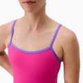Moteriškas vientisas plaukimo kostiumas Speedo FL Solid Tri Back flare pink/indigo glow 4
