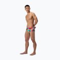 Vyriškos plaukimo trumpikės Speedo Printed 13.5 cm Brief prismatic paradise/ruby 2