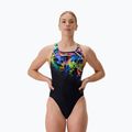 Vienos dalies plaukimo kostiumas Speedo Placement Printed Powerback static volta/anthracite