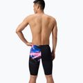 Speedo vyriški plaukimo marškinėliai Placement Printed electro static/black 3