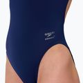 Moteriškas vientisas maudymosi kostiumėlis Speedo FL Solid Leaderback team navy 5