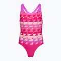 Vaikiškas vientisas maudymosi kostiumėlis Speedo Digital Placement Splashback pink/glassy pink