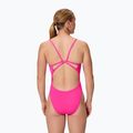 Moteriškas vientisas plaukimo kostiumėlis Speedo Solid Web punchy pink 2