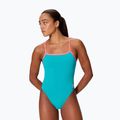 Moteriškas vientisas plaukimo kostiumėlis Speedo FL Solid V-Back 2.0 mayan blue