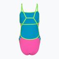 Moteriškas vientisas plaukimo kostiumėlis Speedo Solid Tri neon flamingo 2