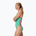 Moteriškas vientisas plaukimo kostiumėlis Speedo Solid Tri aqua breeze 3