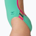 Moteriškas vientisas plaukimo kostiumėlis Speedo Solid Tri aqua breeze 5