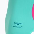 Moteriškas vientisas plaukimo kostiumėlis Speedo Solid Tri aqua breeze 3