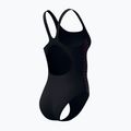 Moteriškas vientisas maudymosi kostiumėlis Speedo Placement Muscleback anthracite/clover 8