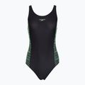 Moteriškas vientisas maudymosi kostiumėlis Speedo Placement Muscleback anthracite/clover 6