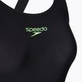 Moteriškas vientisas maudymosi kostiumėlis Speedo Placement Muscleback anthracite/clover 8