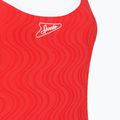 Moteriškas vientisas plaukimo kostiumėlis Speedo Texture Bound Scoop high risk red/bright white 3