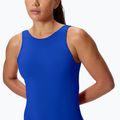 Moteriškas vientisas plaukimo kostiumėlis Speedo Solid High Neck deep sapphire 4