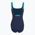 Moteriškas vientisas maudymosi kostiumėlis Speedo Shaping Contour Eclipse peacock teal/peacoat 2