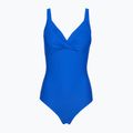 Moteriškas vientisas maudymosi kostiumėlis Speedo Shaping Cross Knot deep sapphire