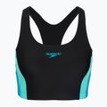 Moteriškas vientisas maudymosi kostiumėlis Speedo Colourblock Splice 2.0 anthracite/mayanblue 3