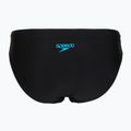 Moteriškas vientisas maudymosi kostiumėlis Speedo Colourblock Splice 2.0 anthracite/mayanblue 7
