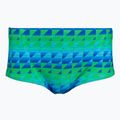 Vyriškos maudymosi trumpikės Speedo ML Printed 13.5 cm Brief dygsniuoti trikampiai/lagoon blue