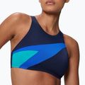 Moteriškas dviejų dalių plaukimo kostiumėlis Speedo Hyperboom Butterfly Back peacoat/deep sapphire 4