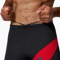 Vyriški plaukimo šortai Speedo Hyperboom anthracite/high risk red 4