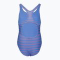 Vaikiškas vientisas maudymosi kostiumėlis Speedo Stripe Print Medalist periwinkle blue 2