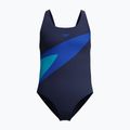 Vaikiškas vientisas plaukimo kostiumėlis Speedo Hyperboom Butterfly Back peacoat/deep sapphire