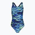 Moteriškas vientisas maudymosi kostiumėlis Speedo Hyperboom Print Medalist peacoat 6