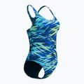 Moteriškas vientisas maudymosi kostiumėlis Speedo Hyperboom Print Medalist peacoat 7