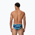 Vyriškos plaukimo glaudės Speedo Hyperboom Print Brief 2.5" peacoat/deep sapphire 2