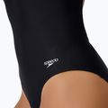 Moteriškas vientisas plaukimo kostiumėlis Speedo Solid EnduraSoft Turnback team black 5